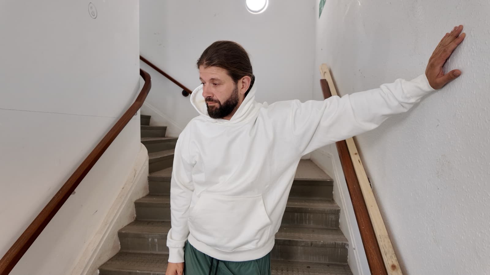 Oversized Loopback Hoodie — styled